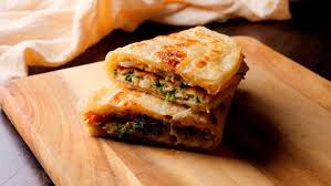 Chicken Egg Cheese Paratha